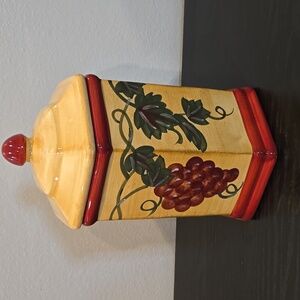 Handmade by Nonni's Ceramic Cookie Jar